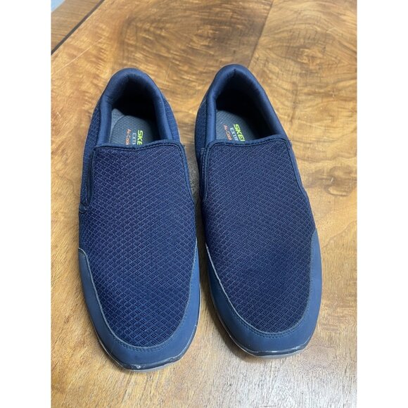 Skechers Other - Skechers Equalizer Bluegate Men’s 12 Navy Blue Loafer Shoes 58881S L Sneakers